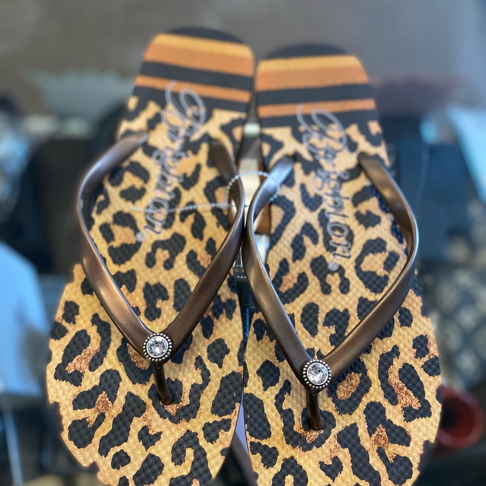Brighton bling flip flops